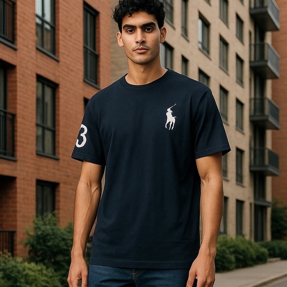 Polo Ralph Lauren Other - Polo Ralph Lauren Big Pony Black Short Sleeve Tee Shirt Men’s Size XXL